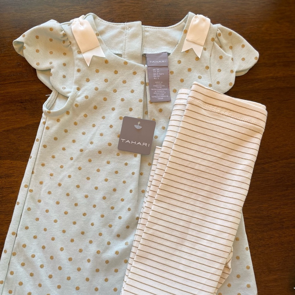 Tahari Toddler Girl Outfit (3T)